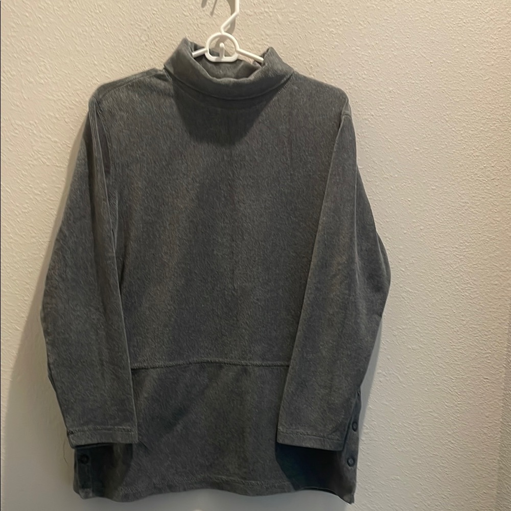 J. Jill Gray Turtleneck Sweater with Cozy Fit